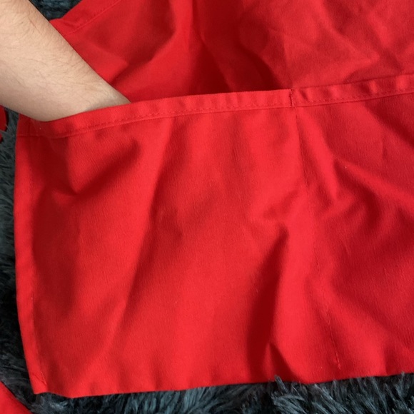 Rare WFM Holidays red special edition apron - Picture 6 of 17